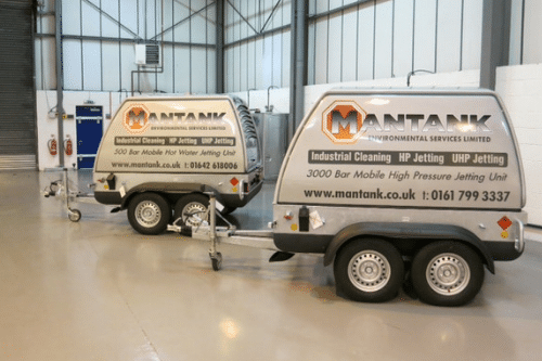 Industrial tank cleaning services by Mantank